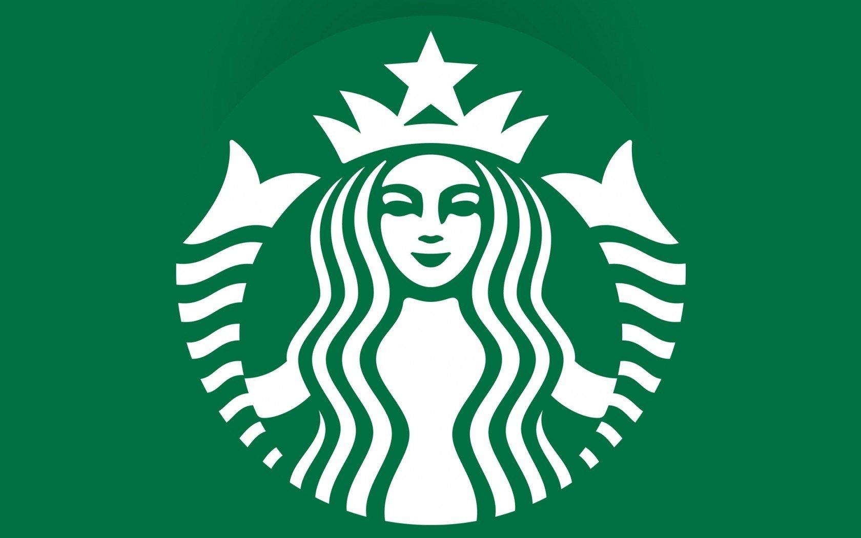 color starbucks coffee green logo 1680x1050