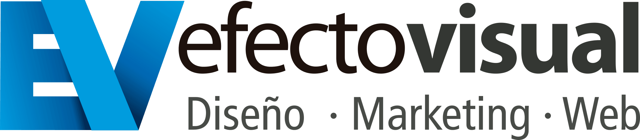 logo Efecto Visual horizontal grande